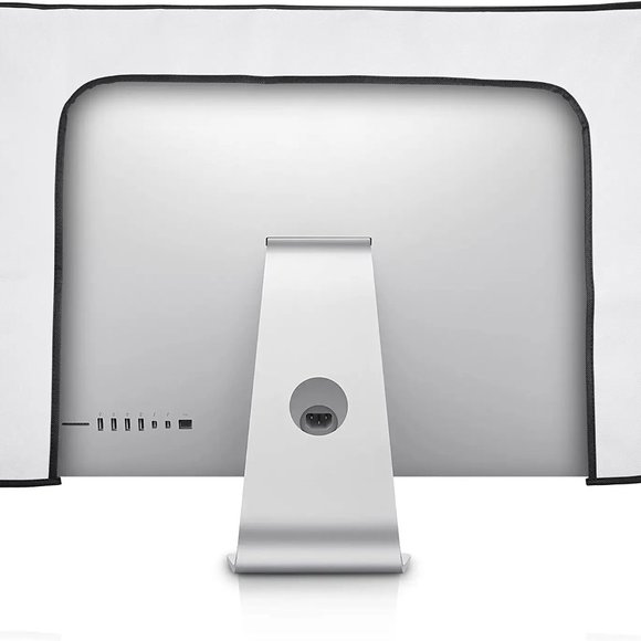 Computer Monitor Cover Compatible with 27-28" Monitor - Jungle Silhouette - Picture 3 of 4